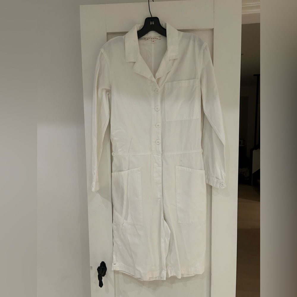XIRENA white jumpsuit